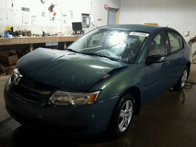 1G8AJ55F57Z120081 - 2007 SATURN ION LEVEL TEAL photo 2