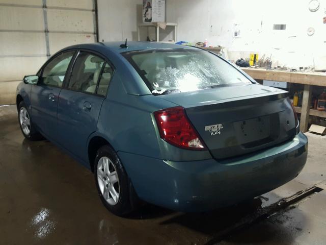 1G8AJ55F57Z120081 - 2007 SATURN ION LEVEL TEAL photo 3