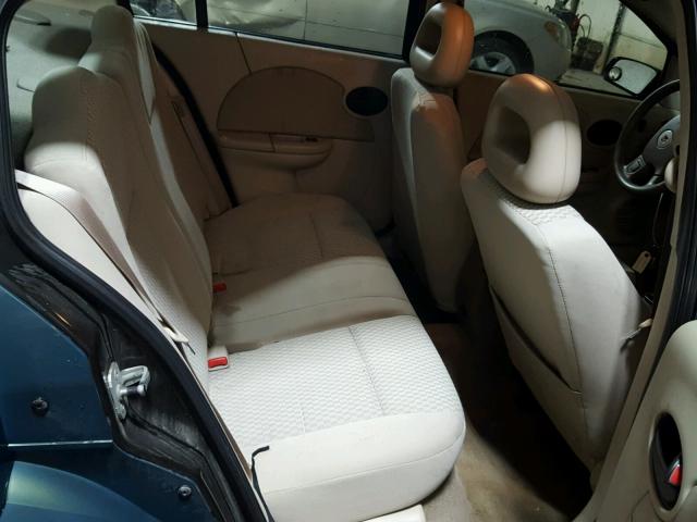 1G8AJ55F57Z120081 - 2007 SATURN ION LEVEL TEAL photo 6