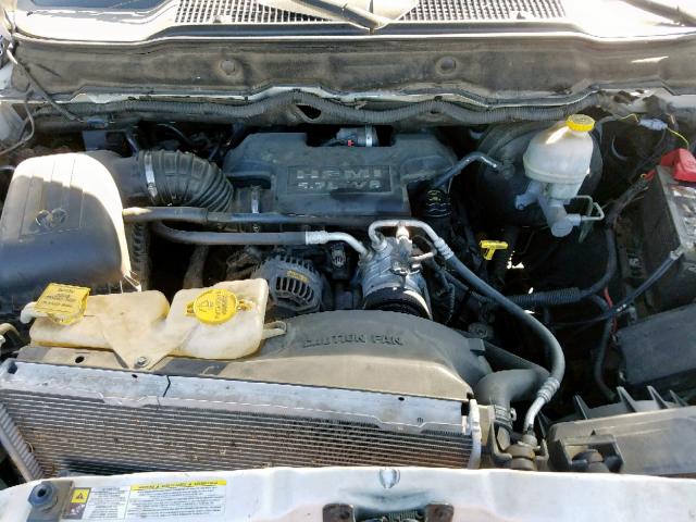 1D7HA18227S179531 - 2007 DODGE RAM 1500 S WHITE photo 7