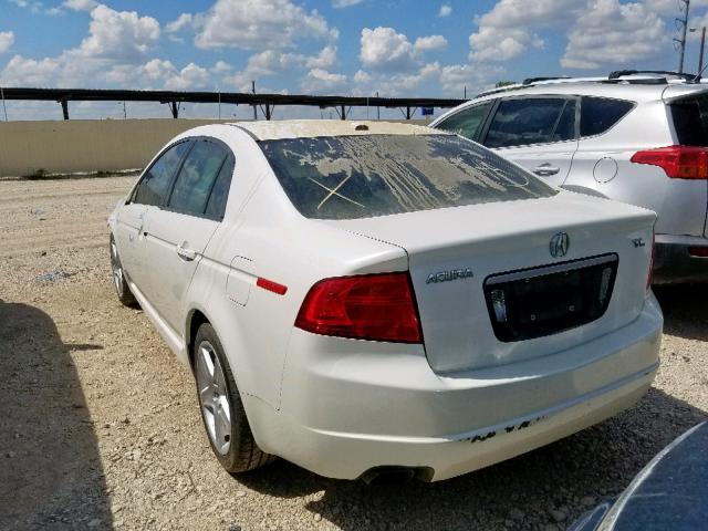 19UUA66236A029202 - 2006 ACURA 3.2TL WHITE photo 3