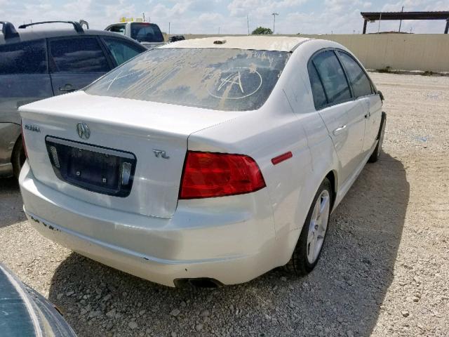 19UUA66236A029202 - 2006 ACURA 3.2TL WHITE photo 4