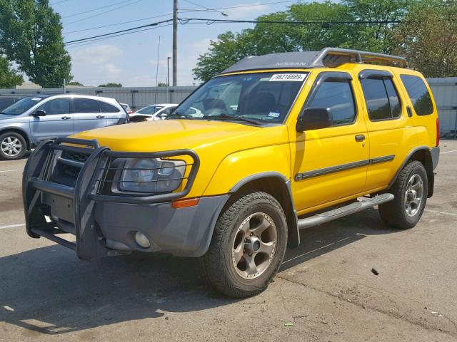 5N1MD28Y53C626816 - 2003 NISSAN XTERRA SE YELLOW photo 2