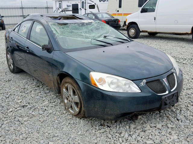 1G2ZH558064255541 - 2006 PONTIAC G6 GT GREEN photo 1