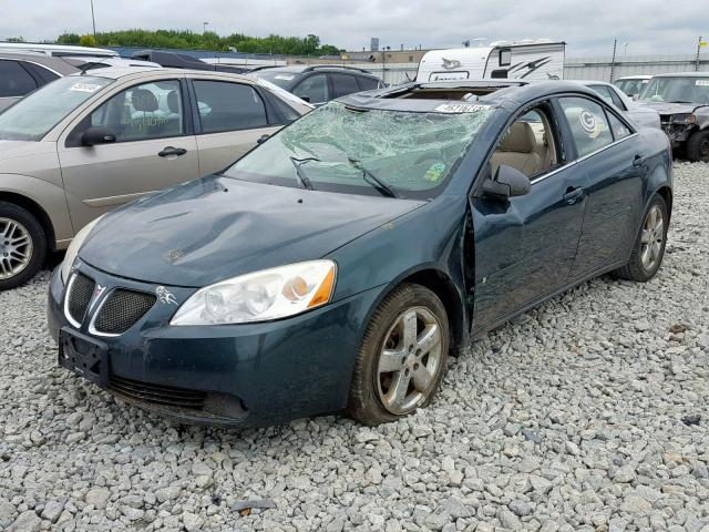 1G2ZH558064255541 - 2006 PONTIAC G6 GT GREEN photo 2