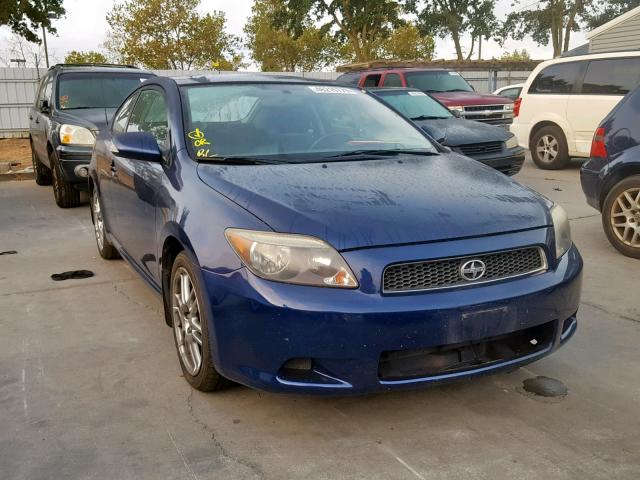 JTKDE177650029594 - 2005 TOYOTA SCION TC ლურჯი ფოტო 1