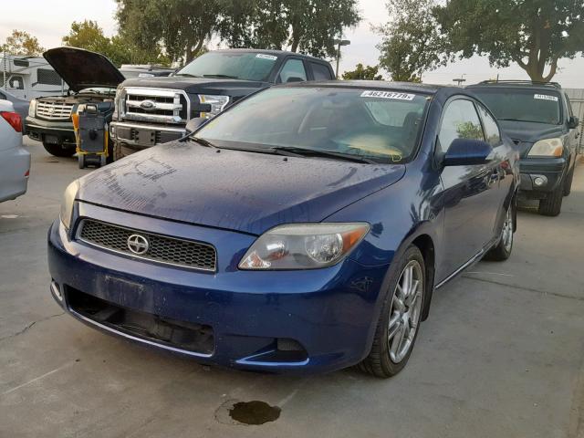 JTKDE177650029594 - 2005 TOYOTA SCION TC ლურჯი ფოტო 2