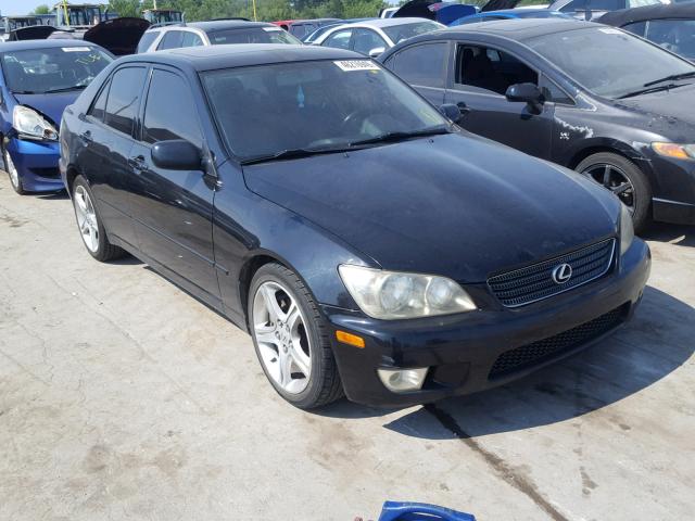 JTHBD182010014344 - 2001 LEXUS IS 300 BLACK photo 1