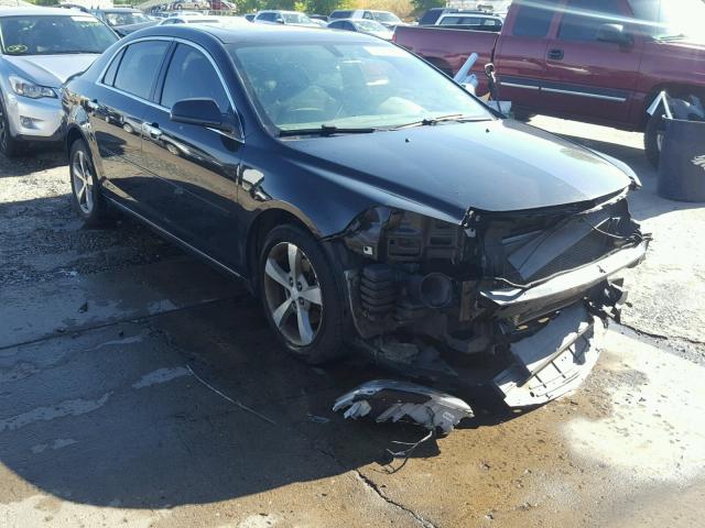 1G1ZC5E04CF235127 - 2012 CHEVROLET MALIBU 1LT BLACK photo 1