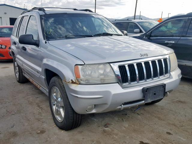 1J8GW68J34C270284 - 2004 JEEP GRAND CHER GRAY photo 1