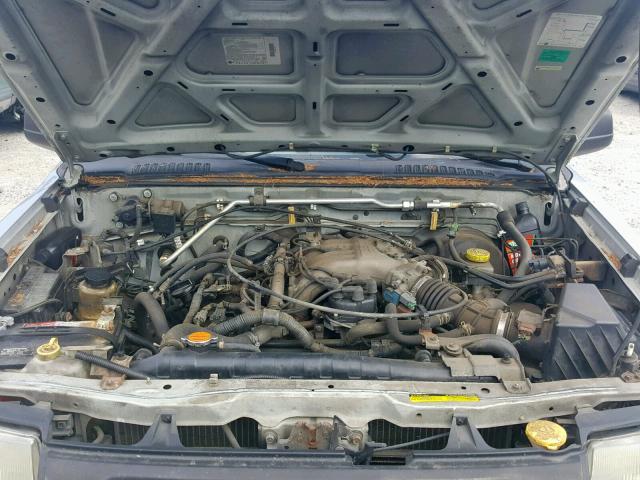 5N1ED28T11C505478 - 2001 NISSAN XTERRA XE SILVER photo 7