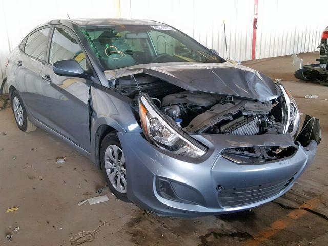 KMHCT4AE2HU352244 - 2017 HYUNDAI ACCENT SE GRAY photo 1