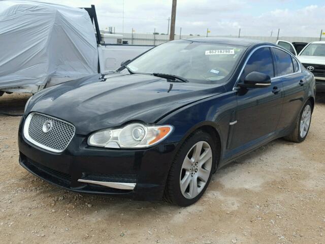 SAJWA0FA1AHR63503 - 2010 JAGUAR XF LUXURY GREEN photo 2