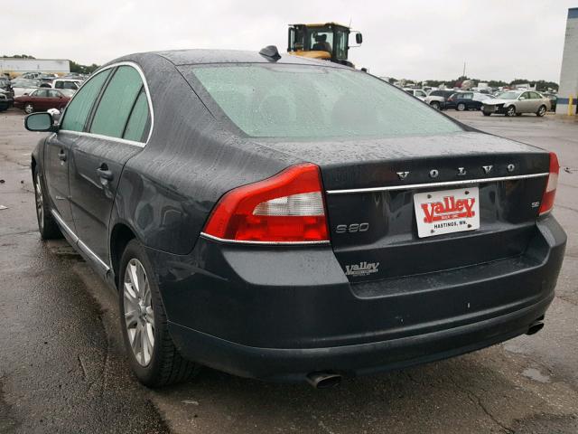 YV1960AS7A1123421 - 2010 VOLVO S80 3.2 BLACK photo 3