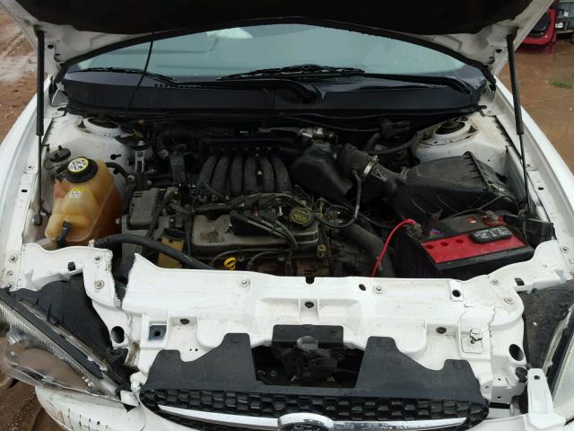 1FAFP55U13G248418 - 2003 FORD TAURUS SES WHITE photo 7