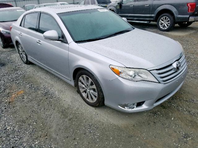 4T1BK3DB8BU407653 - 2011 TOYOTA AVALON BAS SILVER photo 1