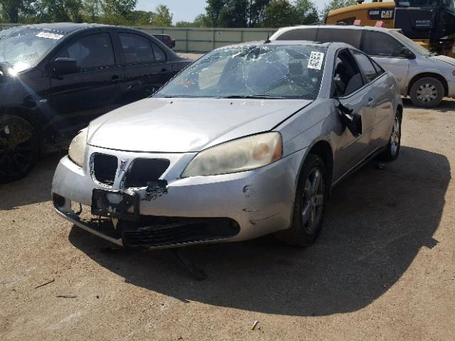 1G2ZH528154122046 - 2005 PONTIAC G6 GT SILVER photo 2