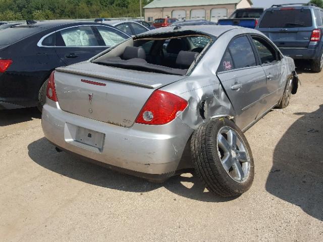 1G2ZH528154122046 - 2005 PONTIAC G6 GT SILVER photo 4