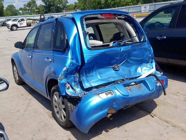 3A8FY58939T568707 - 2009 CHRYSLER PT CRUISER BLUE photo 3