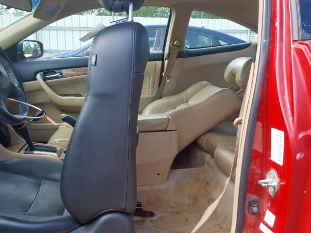 1HGCM72674A002034 - 2004 HONDA ACCORD EX RED photo 6