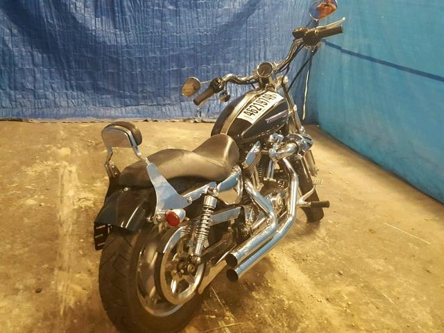 1HD1CT3159K403926 - 2009 HARLEY-DAVIDSON XL1200 C BLACK photo 4