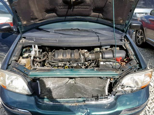 2FMDA56492BB86169 - 2002 FORD WINDSTAR S GREEN photo 7