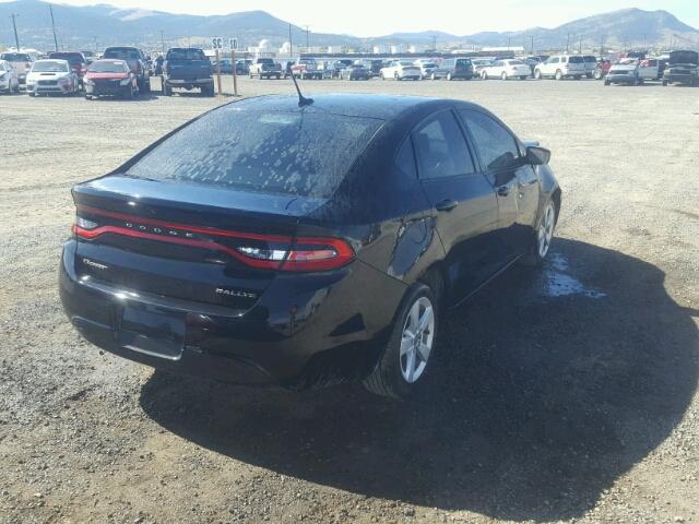 1C3CDFBB6FD306709 - 2015 DODGE DART SXT BLACK photo 4