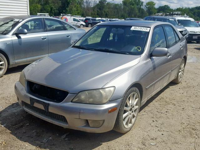 JTHBD192730073621 - 2003 LEXUS IS 300 GRAY photo 2