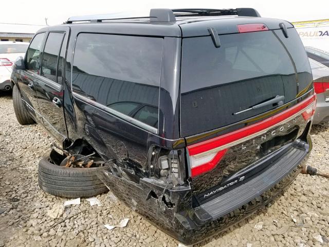 5LMJJ3LT7HEL11067 - 2017 LINCOLN NAVIGATOR BLACK photo 3