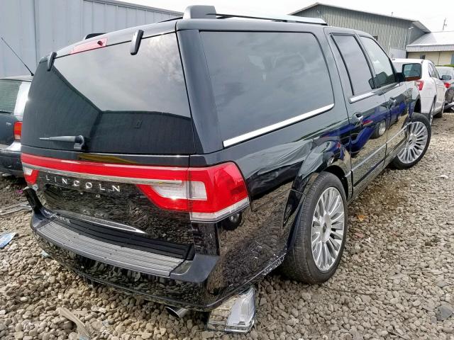 5LMJJ3LT7HEL11067 - 2017 LINCOLN NAVIGATOR BLACK photo 4