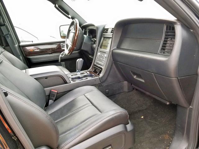 5LMJJ3LT7HEL11067 - 2017 LINCOLN NAVIGATOR BLACK photo 5