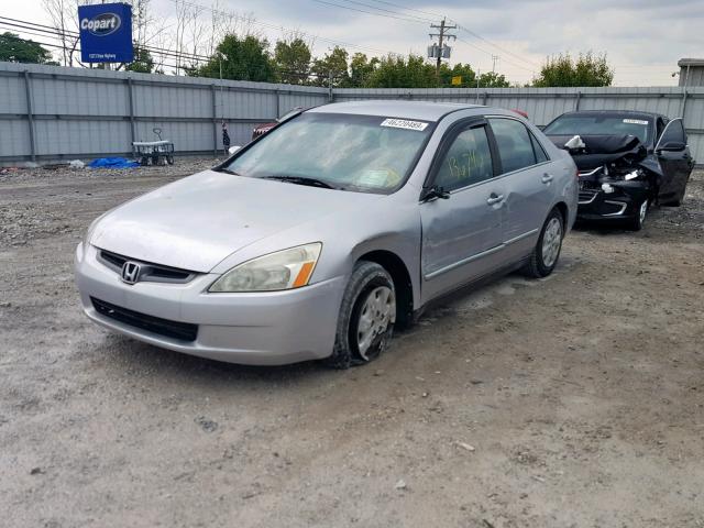 1HGCM56363A048960 - 2003 HONDA ACCORD LX SILVER photo 2