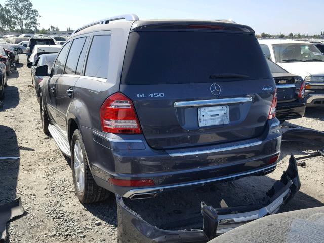 4JGBF7BE3BA740501 - 2011 MERCEDES-BENZ GL 450 4MA CHARCOAL photo 3