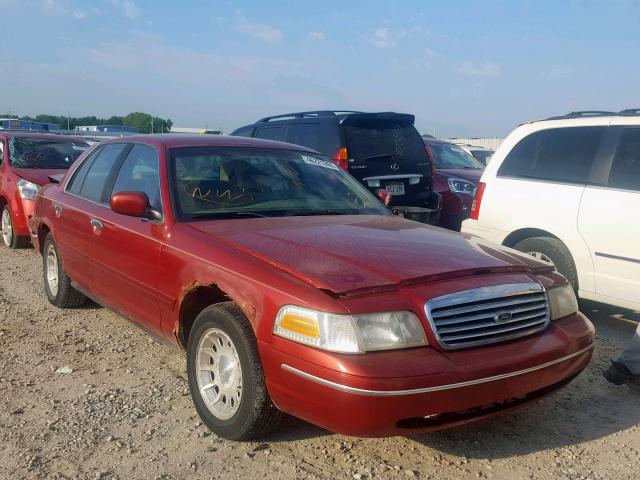 2FAFP74WXWX177751 - 1998 FORD CROWN VICT RED photo 1
