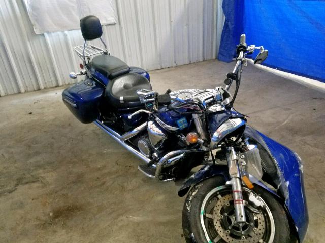 JYAVP32E3DA002719 - 2013 YAMAHA XVS1300 CT BLUE photo 1