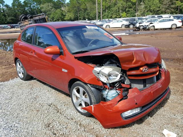 KMHCN36C89U134130 - 2009 HYUNDAI ACCENT SE RED photo 1