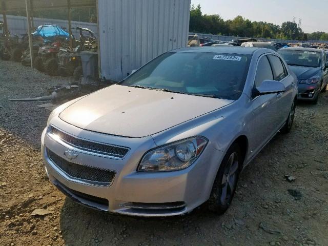 1G1ZC5E18BF210769 - 2011 CHEVROLET MALIBU 1LT SILVER photo 2