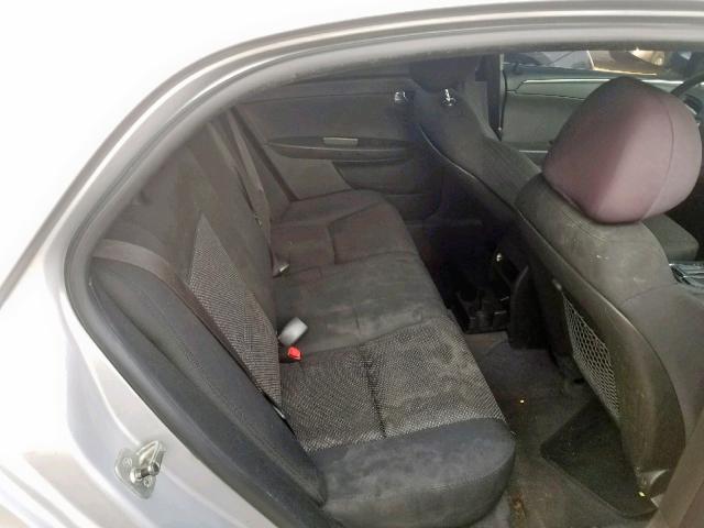 1G1ZC5E18BF210769 - 2011 CHEVROLET MALIBU 1LT SILVER photo 6