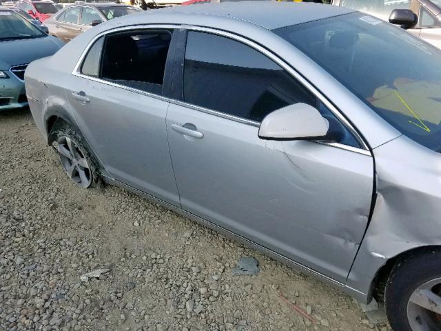 1G1ZC5E18BF210769 - 2011 CHEVROLET MALIBU 1LT SILVER photo 9