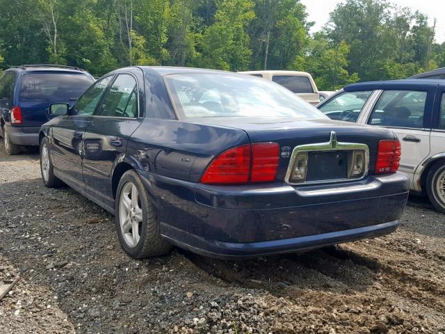 1LNHM87A01Y704024 - 2001 LINCOLN LS BLUE photo 3