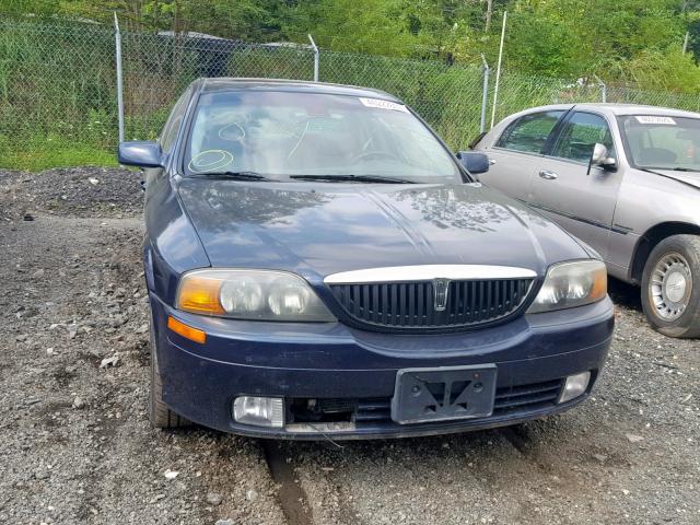 1LNHM87A01Y704024 - 2001 LINCOLN LS BLUE photo 9