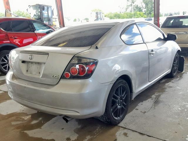JTKDE167890299417 - 2009 TOYOTA SCION TC ვერცხლისფერი ფოტო 4