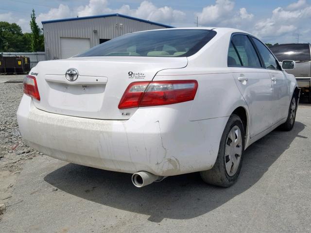 4T1BE46K67U605133 - 2007 TOYOTA CAMRY NEW WHITE photo 4