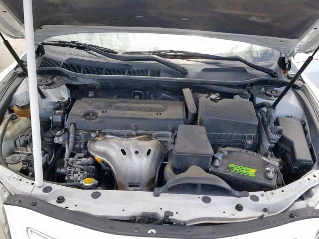 4T1BE46K67U605133 - 2007 TOYOTA CAMRY NEW WHITE photo 7