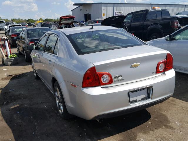 1G1ZH57B09F259580 - 2009 CHEVROLET MALIBU 1LT ვერცხლისფერი ფოტო 3