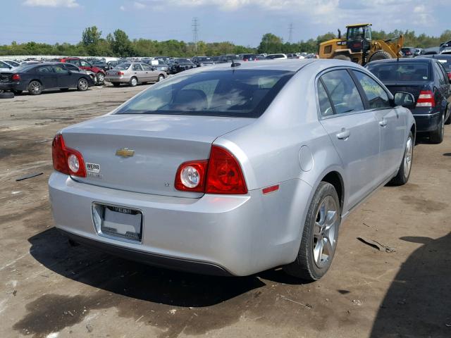 1G1ZH57B09F259580 - 2009 CHEVROLET MALIBU 1LT ვერცხლისფერი ფოტო 4