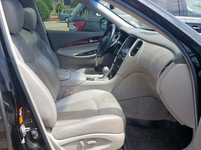 JNKAJ09FX8M352000 - 2008 INFINITI EX35 BASE BLACK photo 5