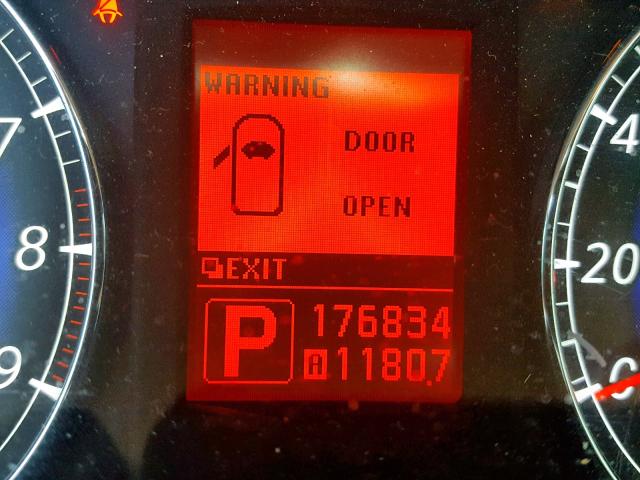 JNKAJ09FX8M352000 - 2008 INFINITI EX35 BASE BLACK photo 8