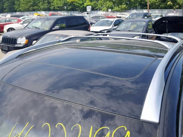 JNKAJ09FX8M352000 - 2008 INFINITI EX35 BASE BLACK photo 9