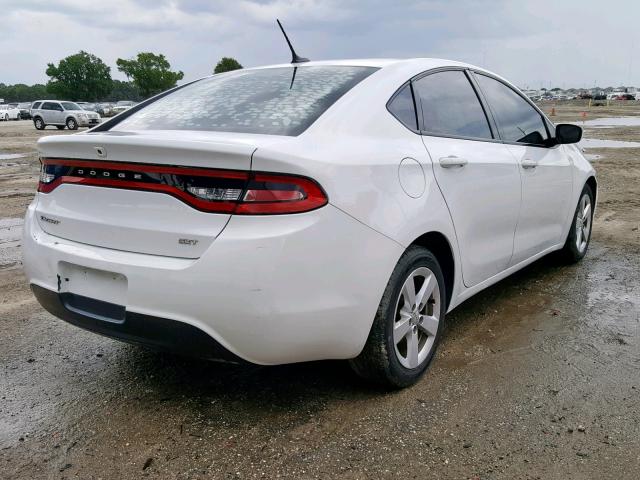 1C3CDFBB6GD518091 - 2016 DODGE DART SXT WHITE photo 4